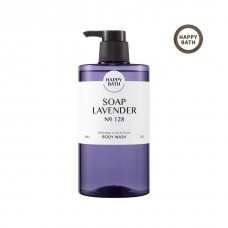 HAPPY BATH - (薰衣草 Lavender ) No.128 保濕香氛沐浴露 (無矽弱酸) 910g